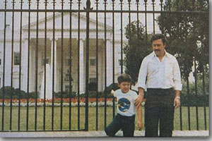 Pablo Escobar’s Iconic White House Photo: A Closer Look