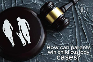 How can a father get free legal help in a child custody case?